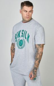 Oversized Varsity Logo T-Shirt sold by Siksilk