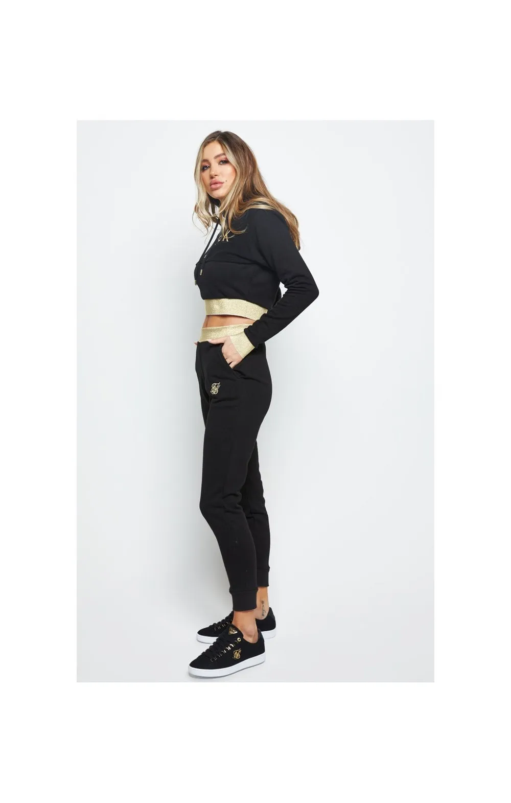 SikSilk Taped Jogger - Black sold by Siksilk product image thumbnail 3