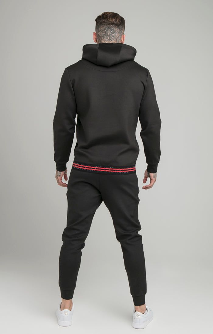 Black Exhibit Pro Overhead Hoodie sold by Siksilk product image thumbnail 3