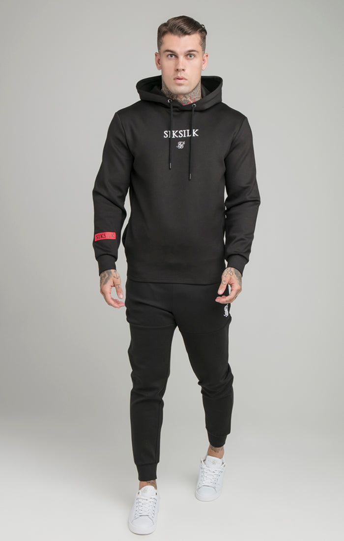 Black Exhibit Pro Overhead Hoodie sold by Siksilk product image thumbnail 4