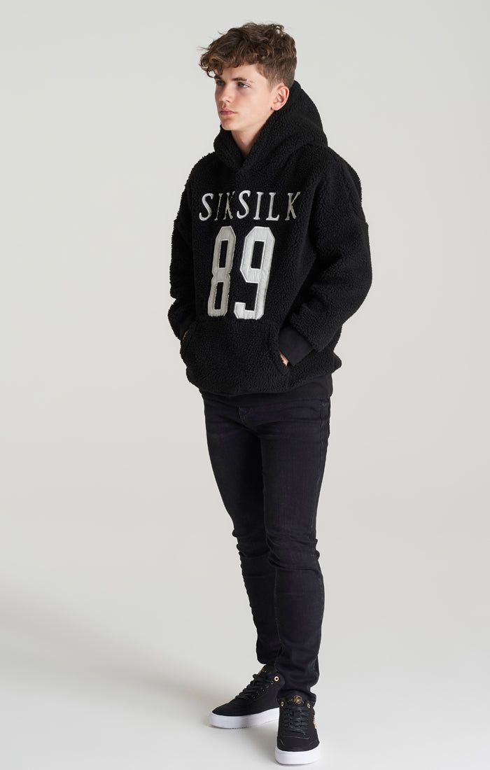 Boys Black Borg Hoodie sold by Siksilk product image thumbnail 4