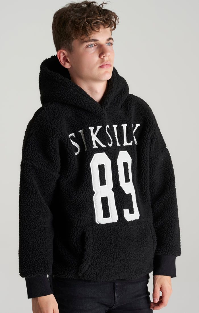 Boys Black Borg Hoodie sold by Siksilk