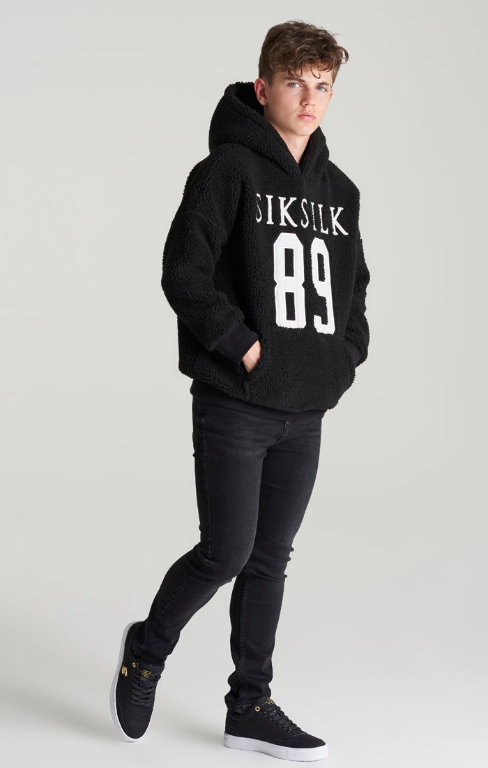 Boys Black Borg Hoodie sold by Siksilk product image thumbnail 5