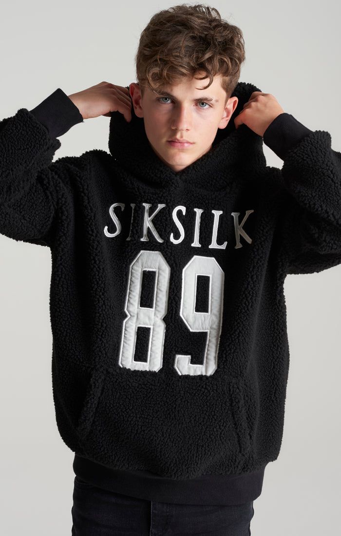 Boys Black Borg Hoodie sold by Siksilk product image thumbnail 2