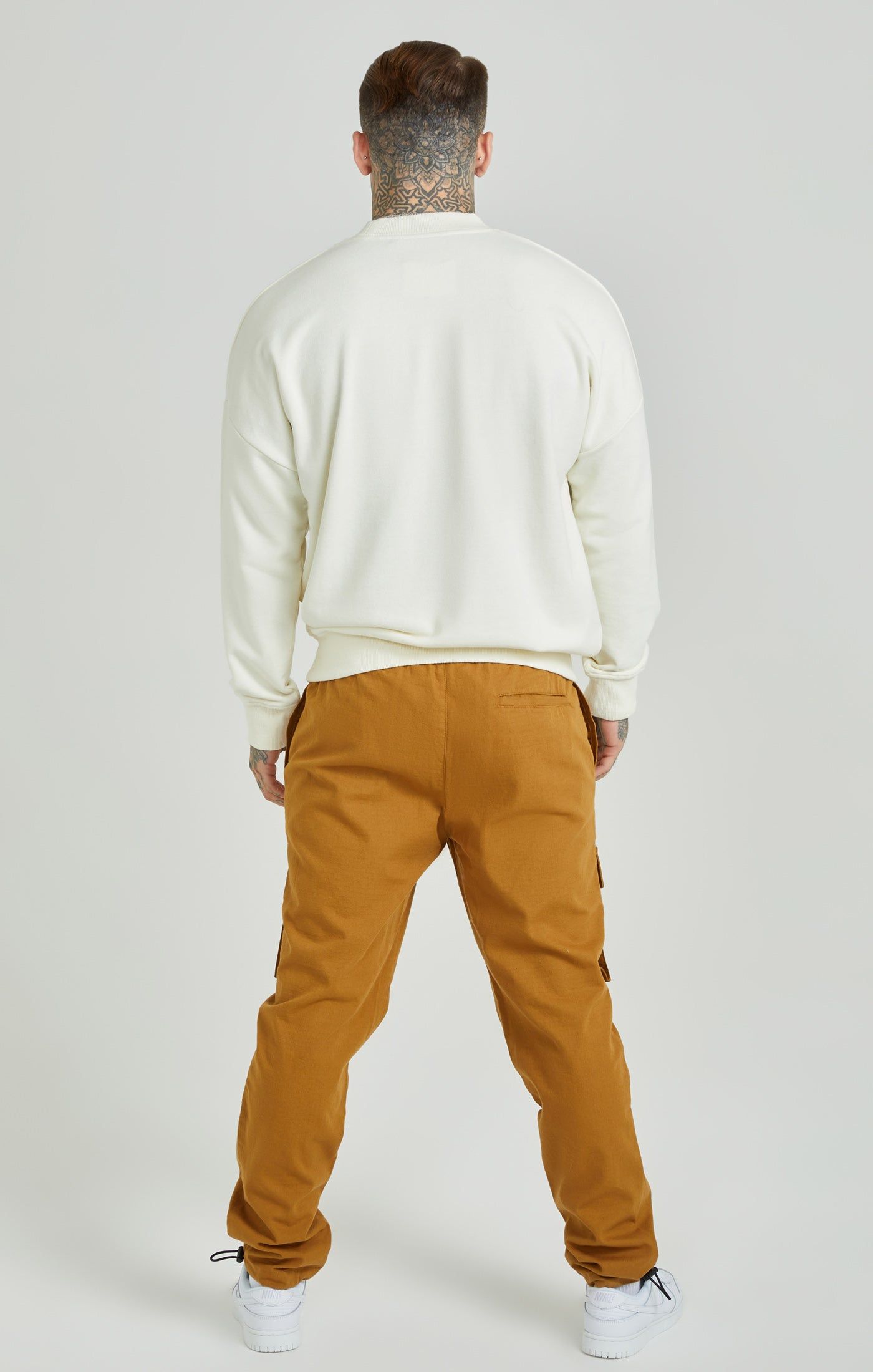 Ecru Washed Butterfly Sweatshirt sold by Siksilk product image thumbnail 5