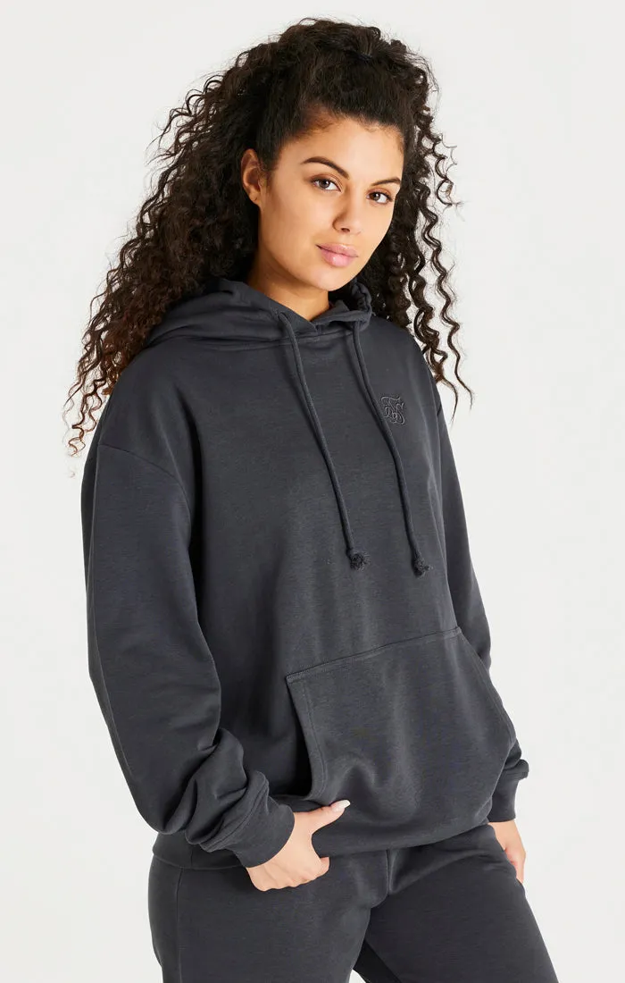 Black Washed Oversized Hoodie sold by Siksilk product image thumbnail 2