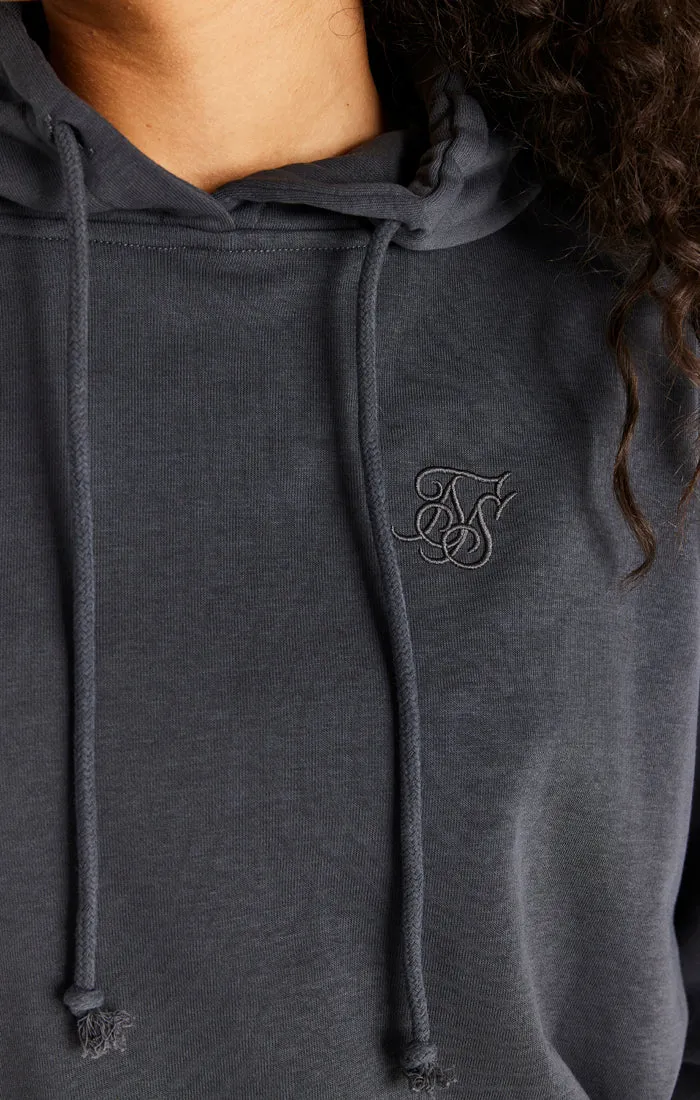 Black Washed Oversized Hoodie sold by Siksilk product image thumbnail 3