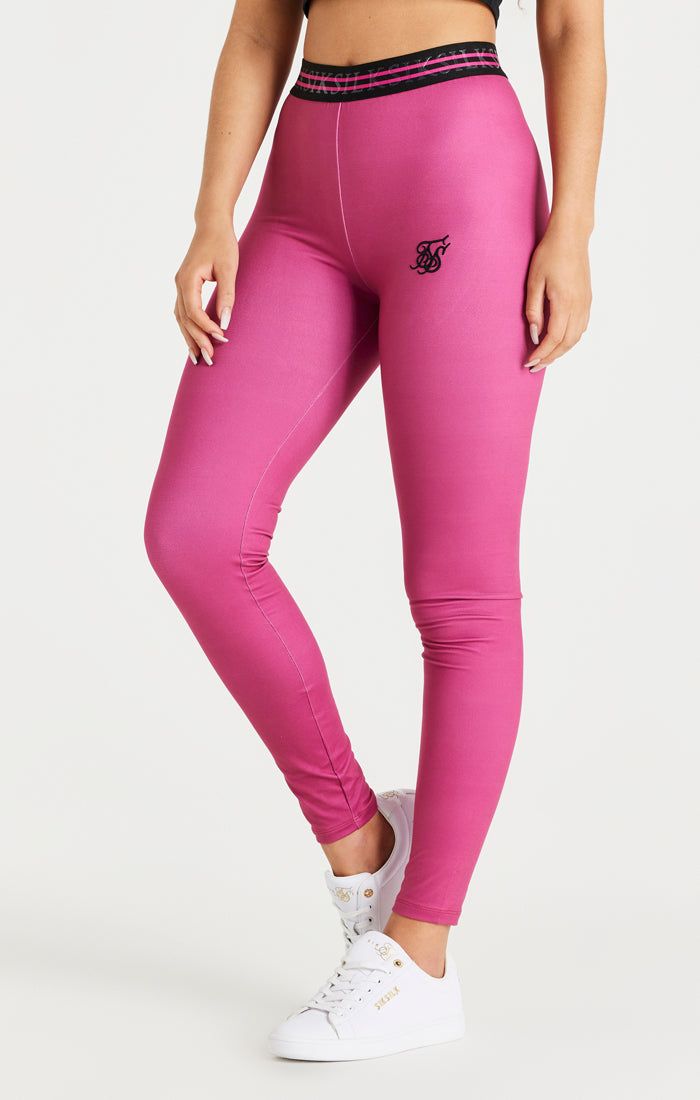 Pink Tape Legging sold by Siksilk