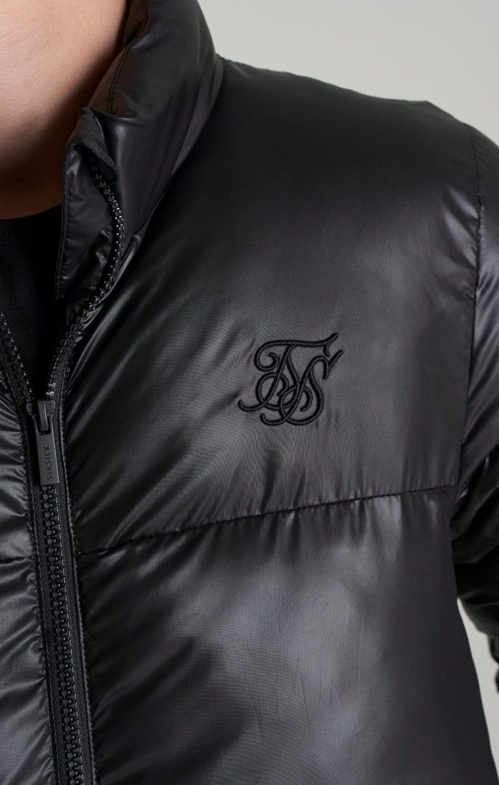 Boys Black Bubble Jacket sold by Siksilk product image thumbnail 3