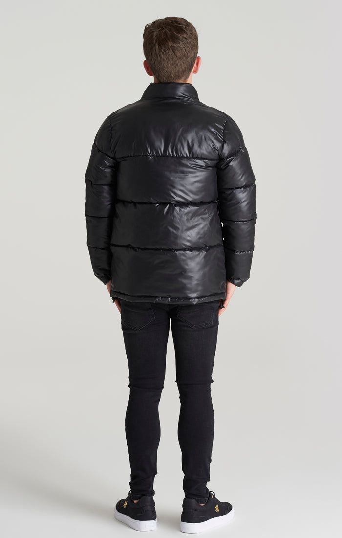Boys Black Bubble Jacket sold by Siksilk product image thumbnail 8