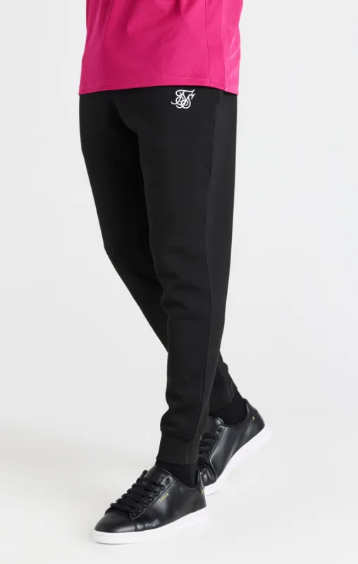 Black Poly Jogger sold by Siksilk
