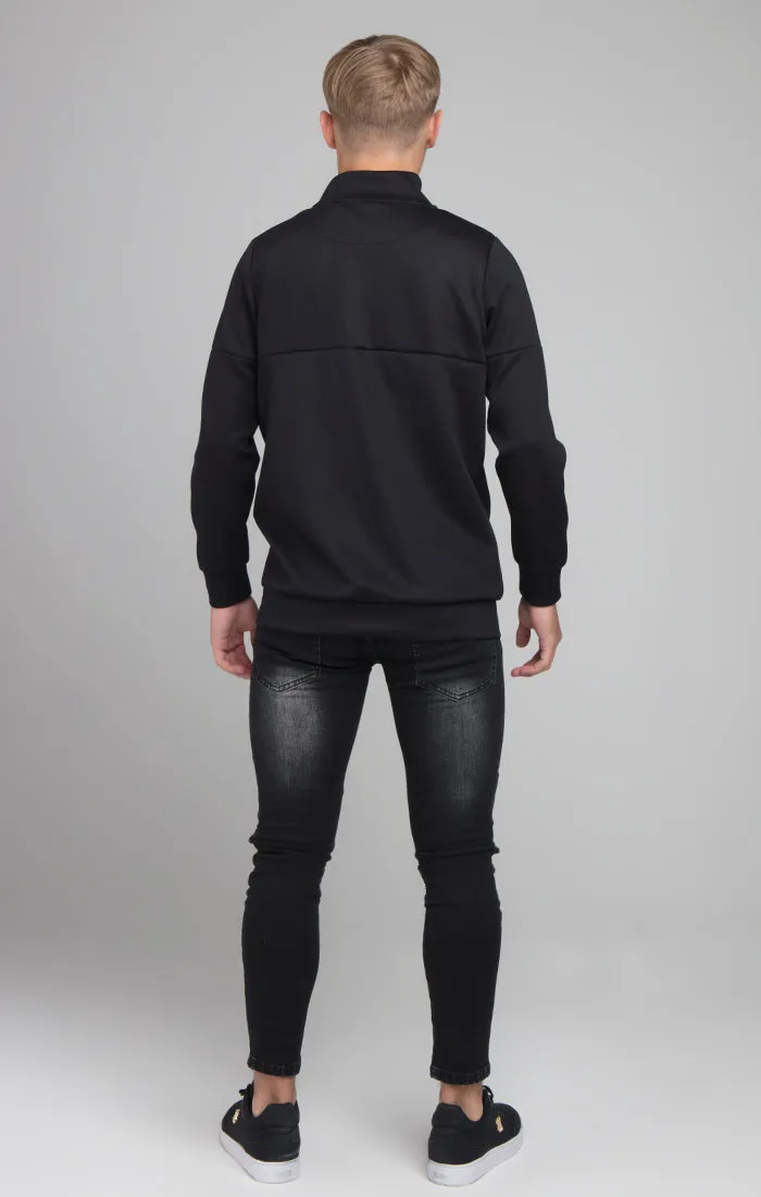 Boys Illusive Black Zip Thru sold by Siksilk product image thumbnail 5