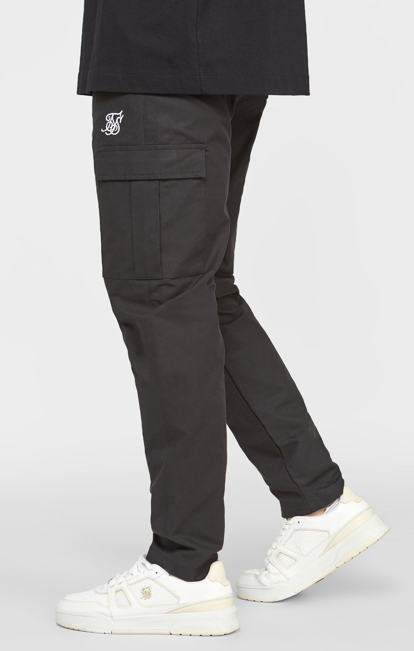 Black Carrot Cargo Pant sold by Siksilk product image thumbnail 2