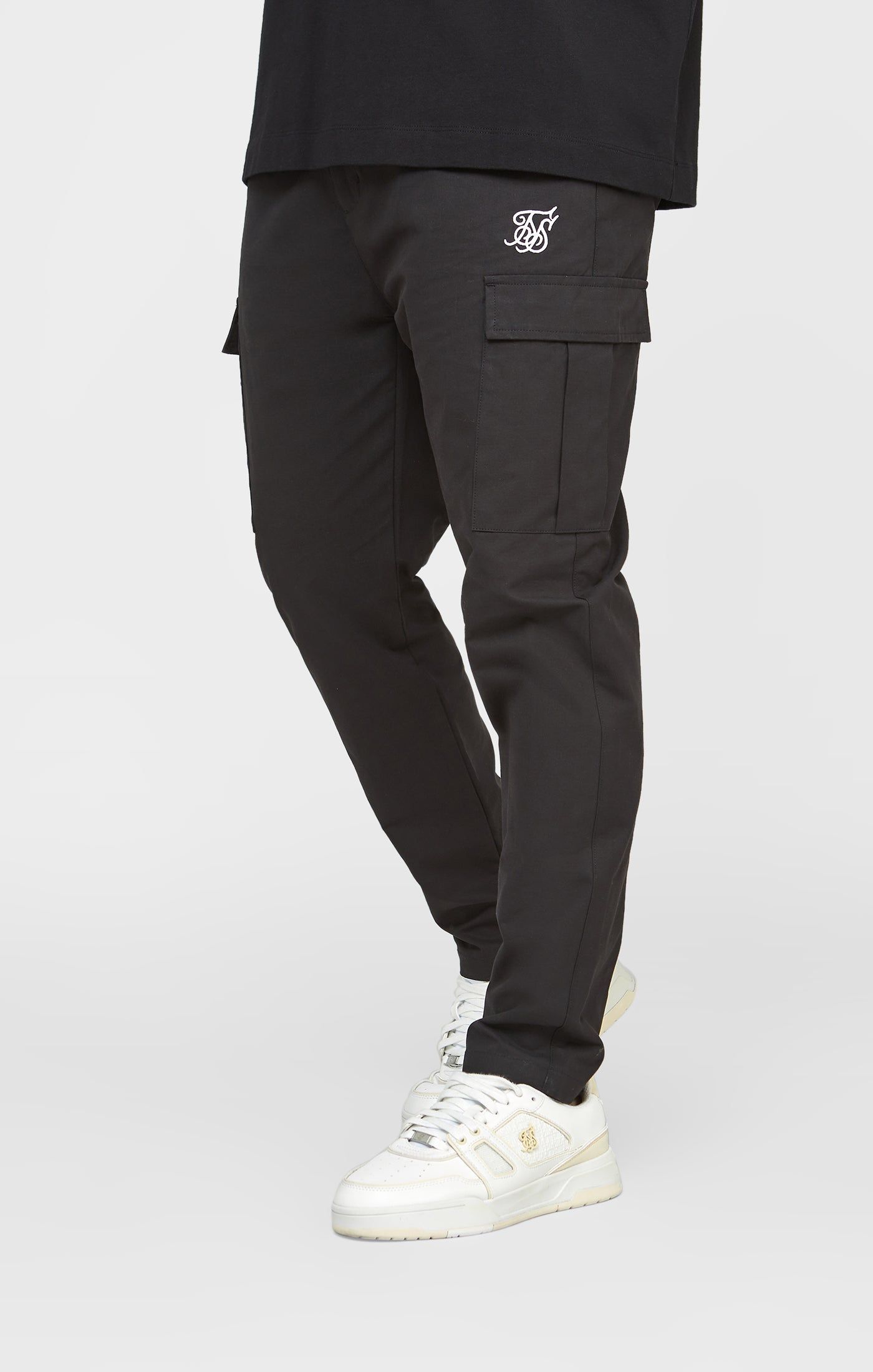 Black Carrot Cargo Pant sold by Siksilk