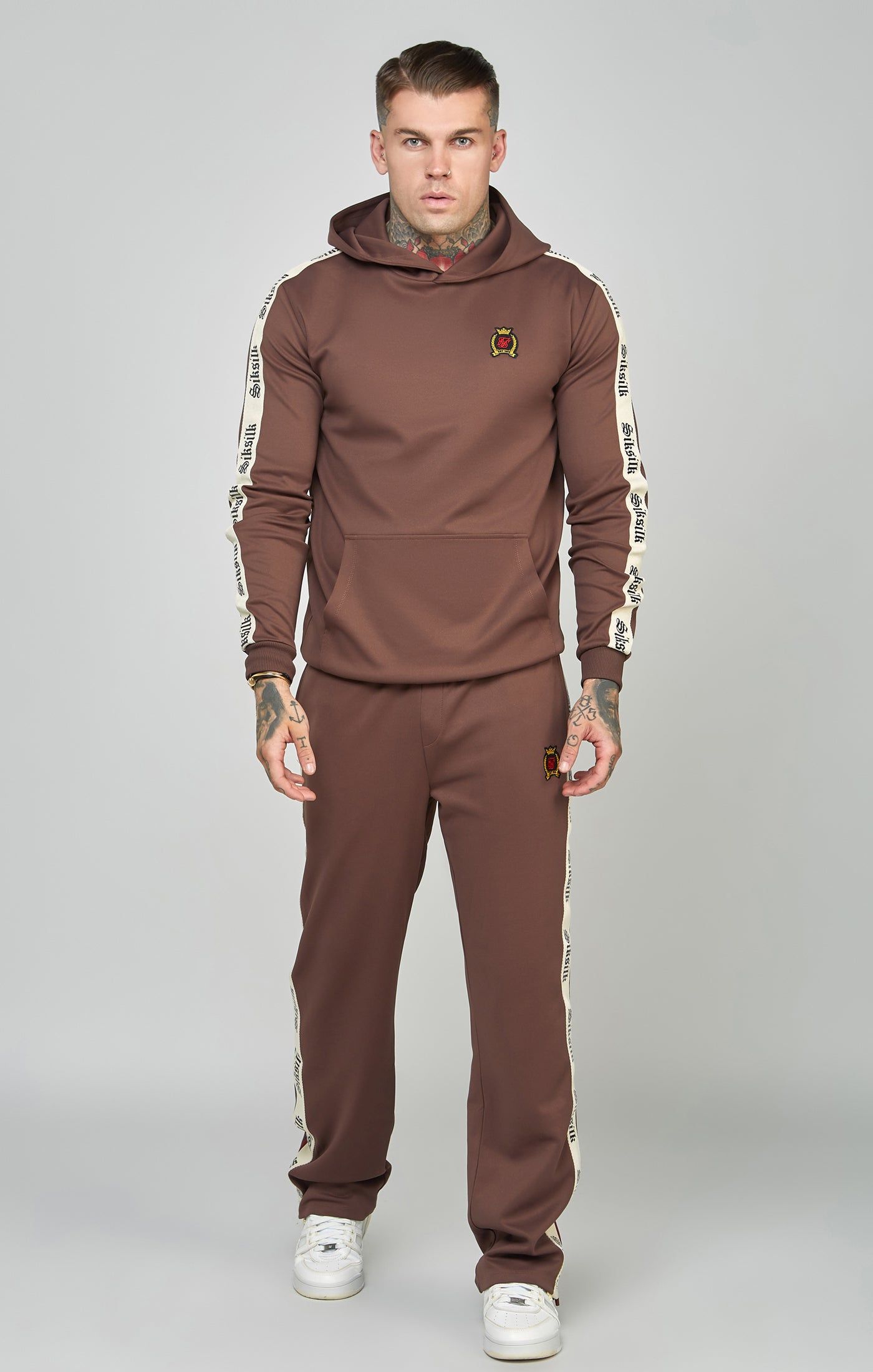 Poly Oth Hoodie With Gothic Side Tape sold by Siksilk product image thumbnail 3