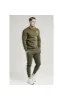 Khaki Essential Muscle Fit Jogger sold by Siksilk