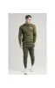 Khaki Essential Muscle Fit Jogger sold by Siksilk