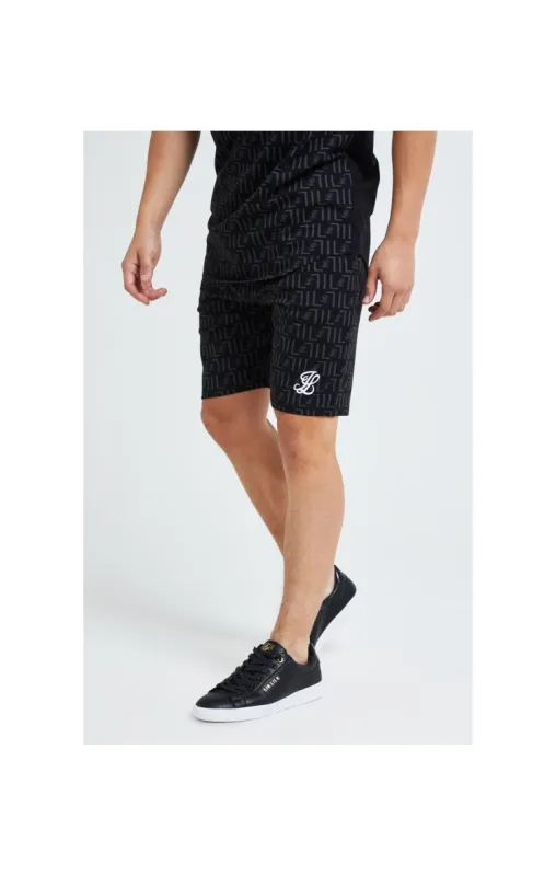 Illusive London Elite Shorts - Black sold by Siksilk
