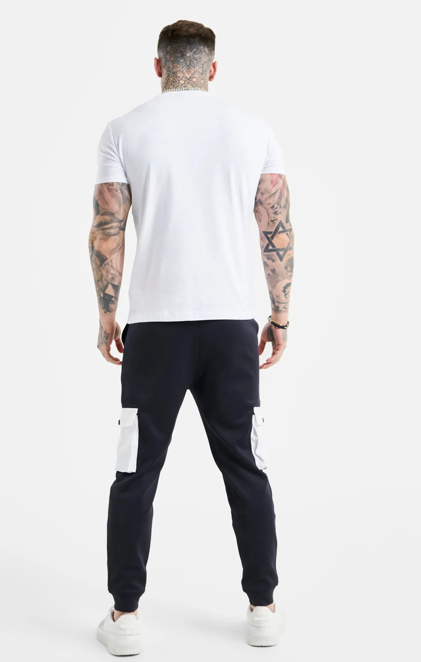 Navy Cargo Jogger sold by Siksilk product image thumbnail 5