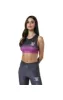 SikSilk Racerback Bralette - Iron & Pink sold by Siksilk