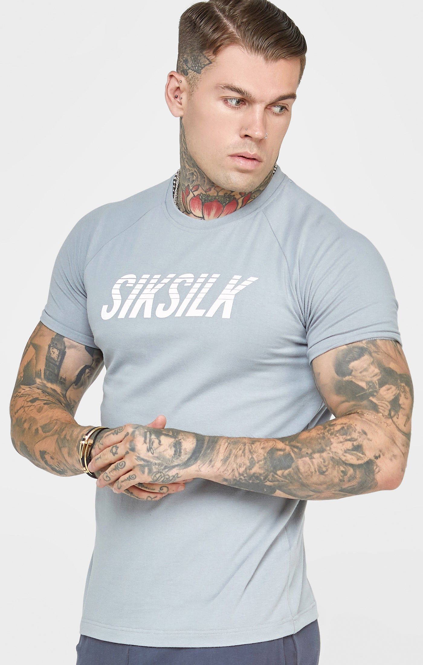 Grey Sports Carrier T-Shirt sold by Siksilk