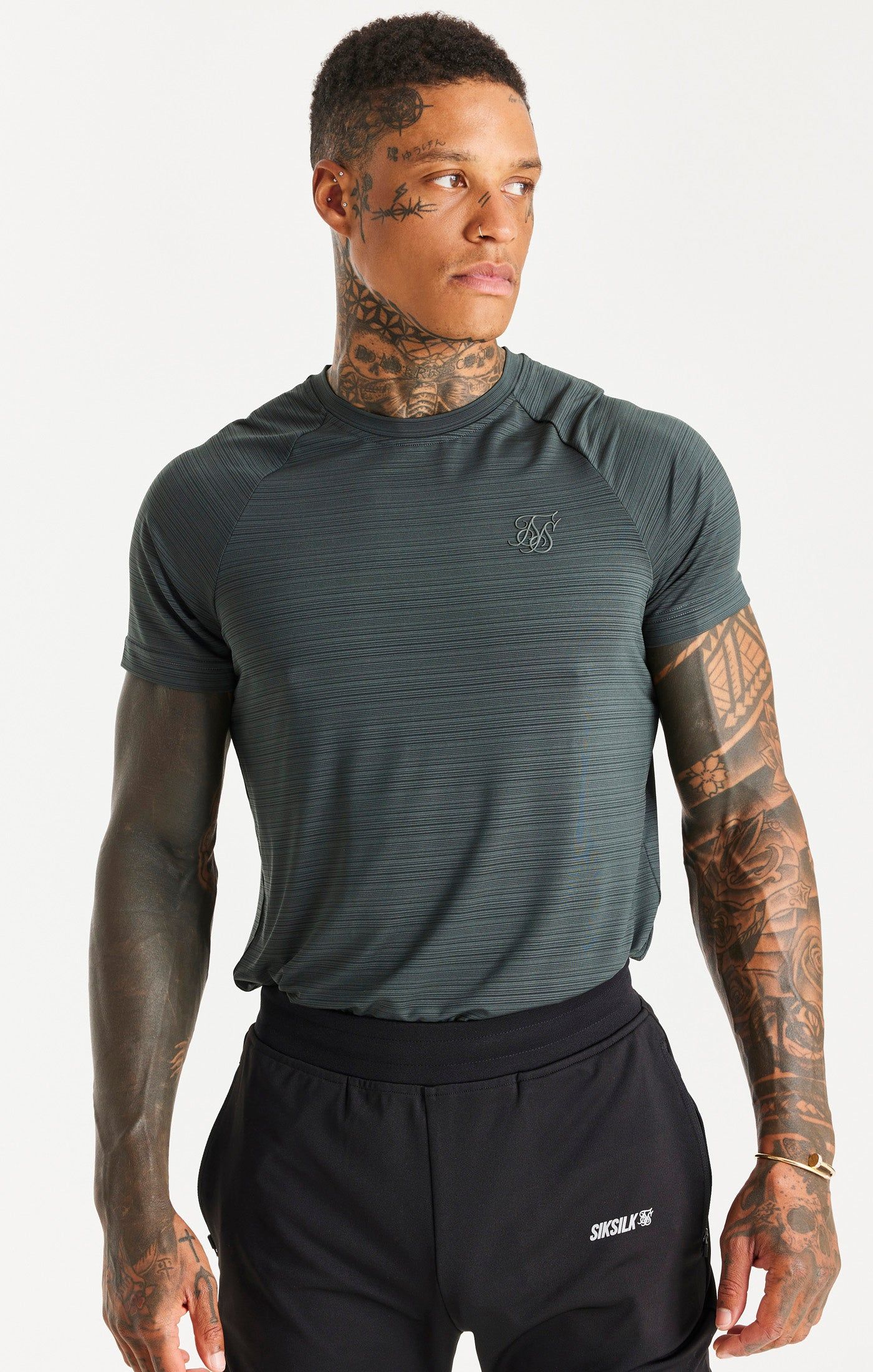 Charcoal Inject T-Shirt sold by Siksilk product image thumbnail 2