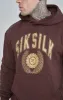 Oversized Varsity Logo Hoodie sold by Siksilk