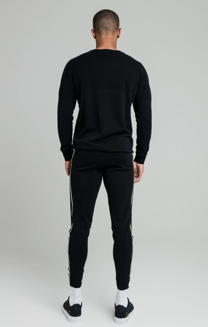 Black Infinity Panelled Pant sold by Siksilk product image thumbnail 5