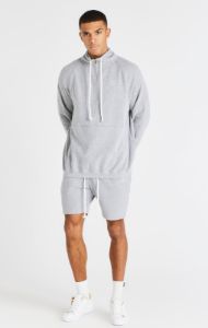 Grey Rib Relaxed Short sold by Siksilk