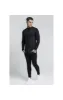 SikSilk L/S Grandad Shirt – Black sold by Siksilk