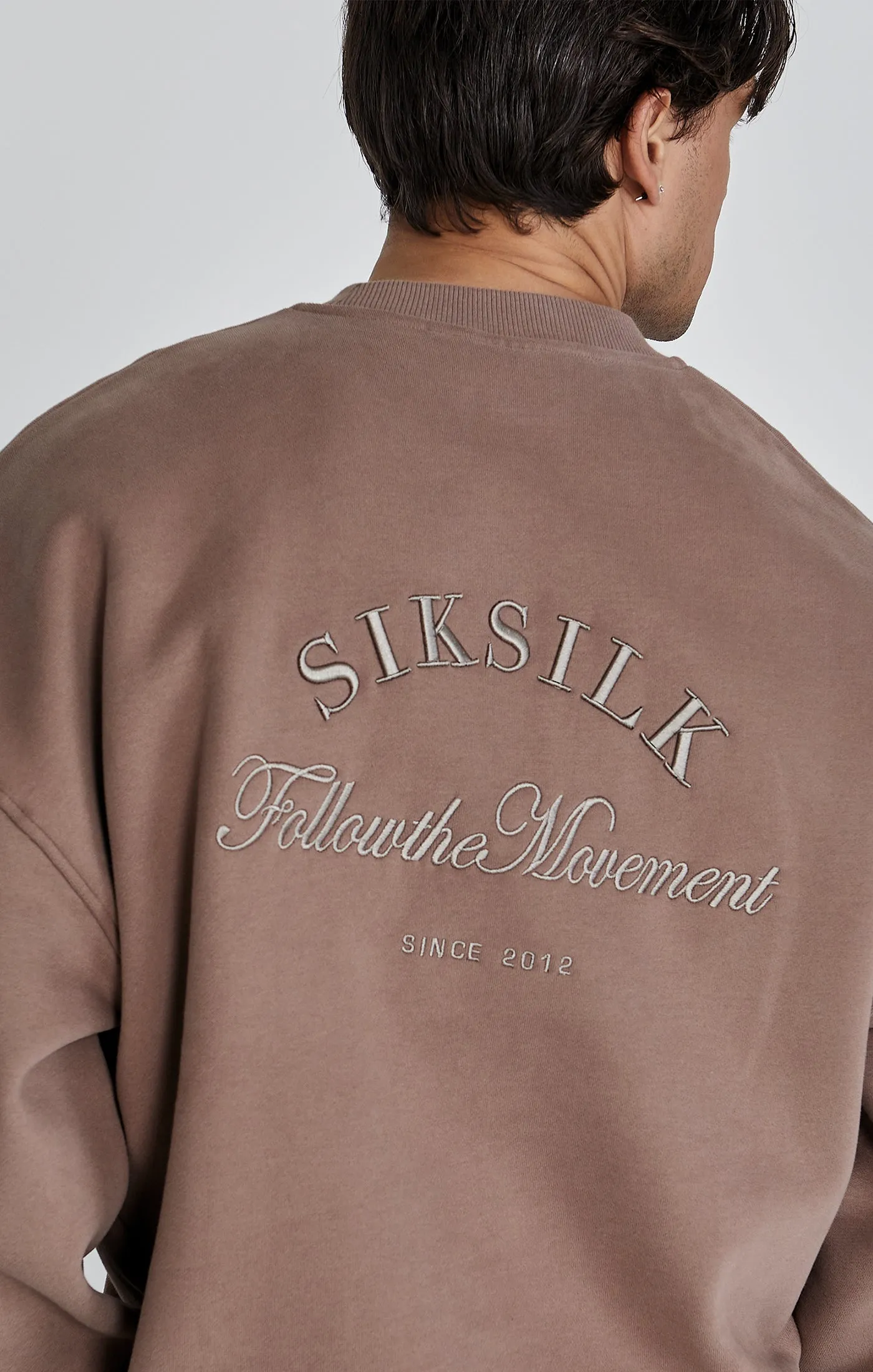 Brown Graphic Sweater sold by Siksilk product image thumbnail 3
