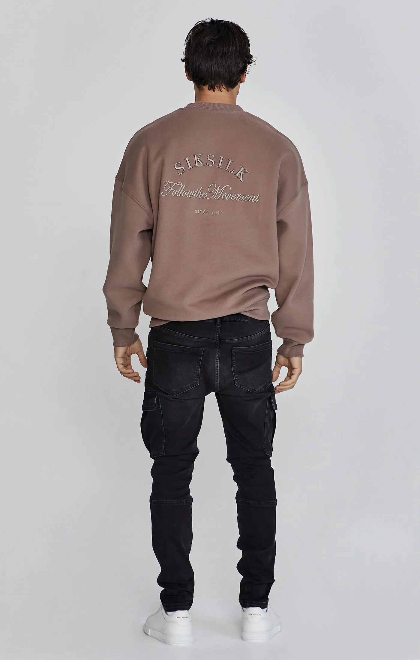 Brown Graphic Sweater sold by Siksilk product image thumbnail 5