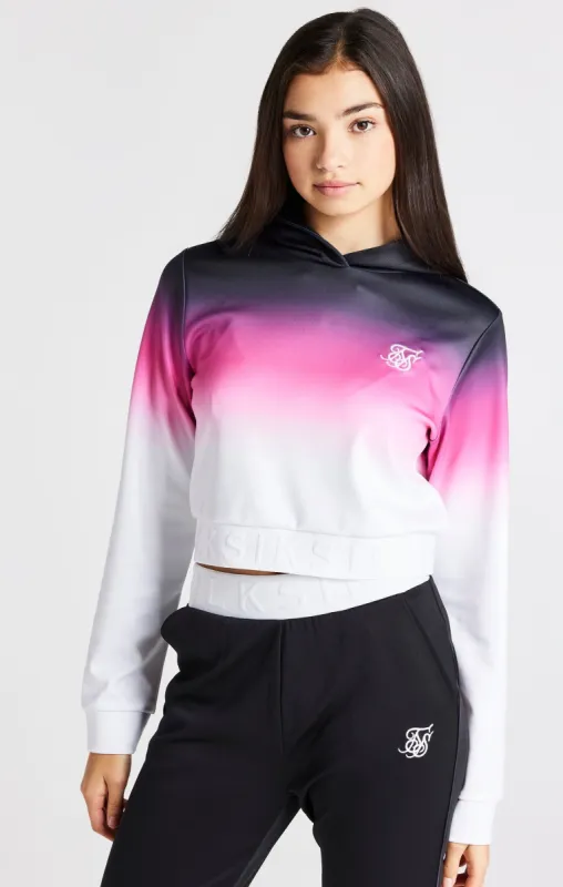 Girls Black Fade Hoodie sold by Siksilk
