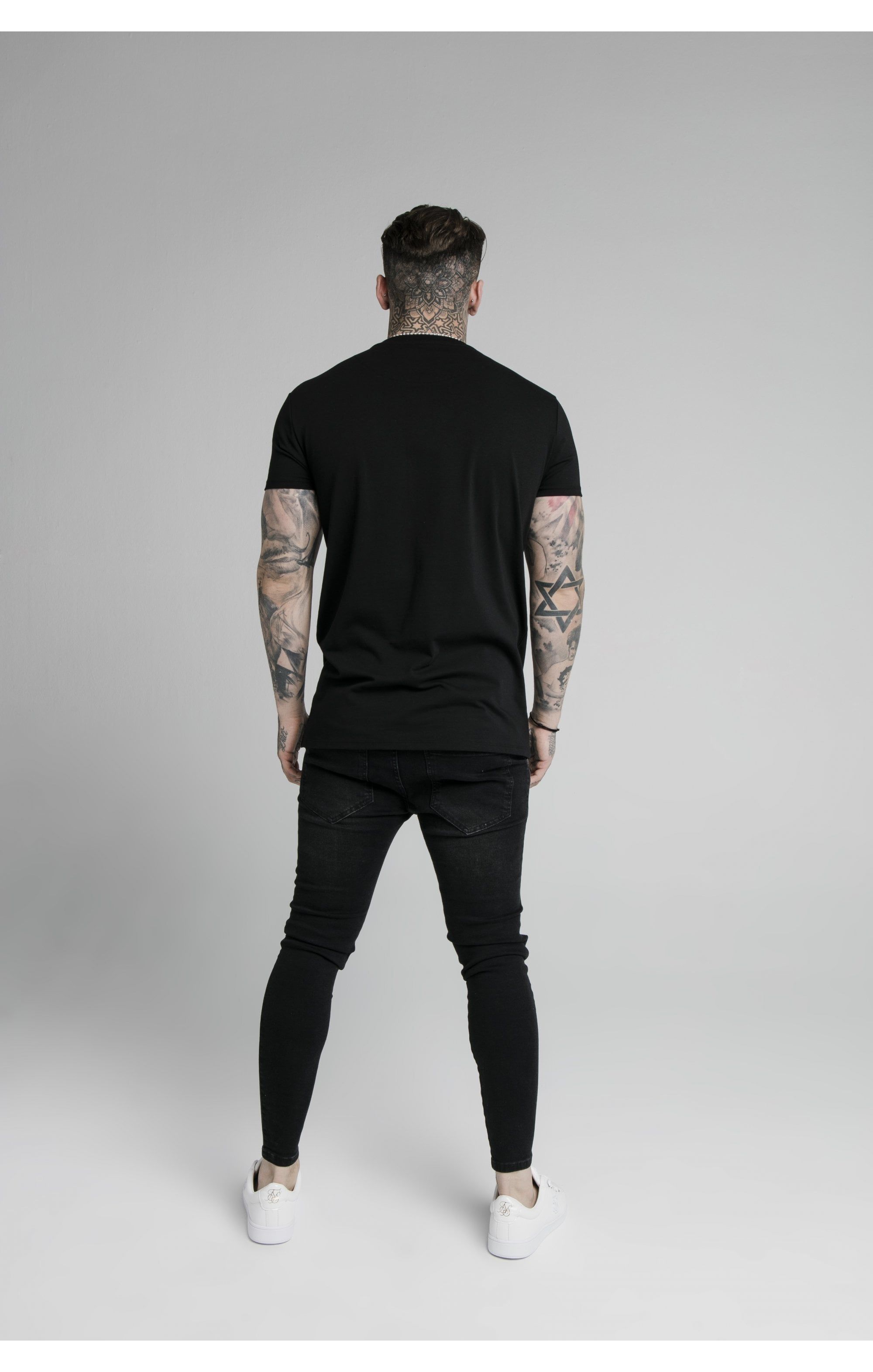 SikSilk Rhinestone Lion Tee - Black sold by Siksilk product image thumbnail 6