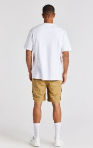 Tan Ripstop Cargo Short sold by Siksilk