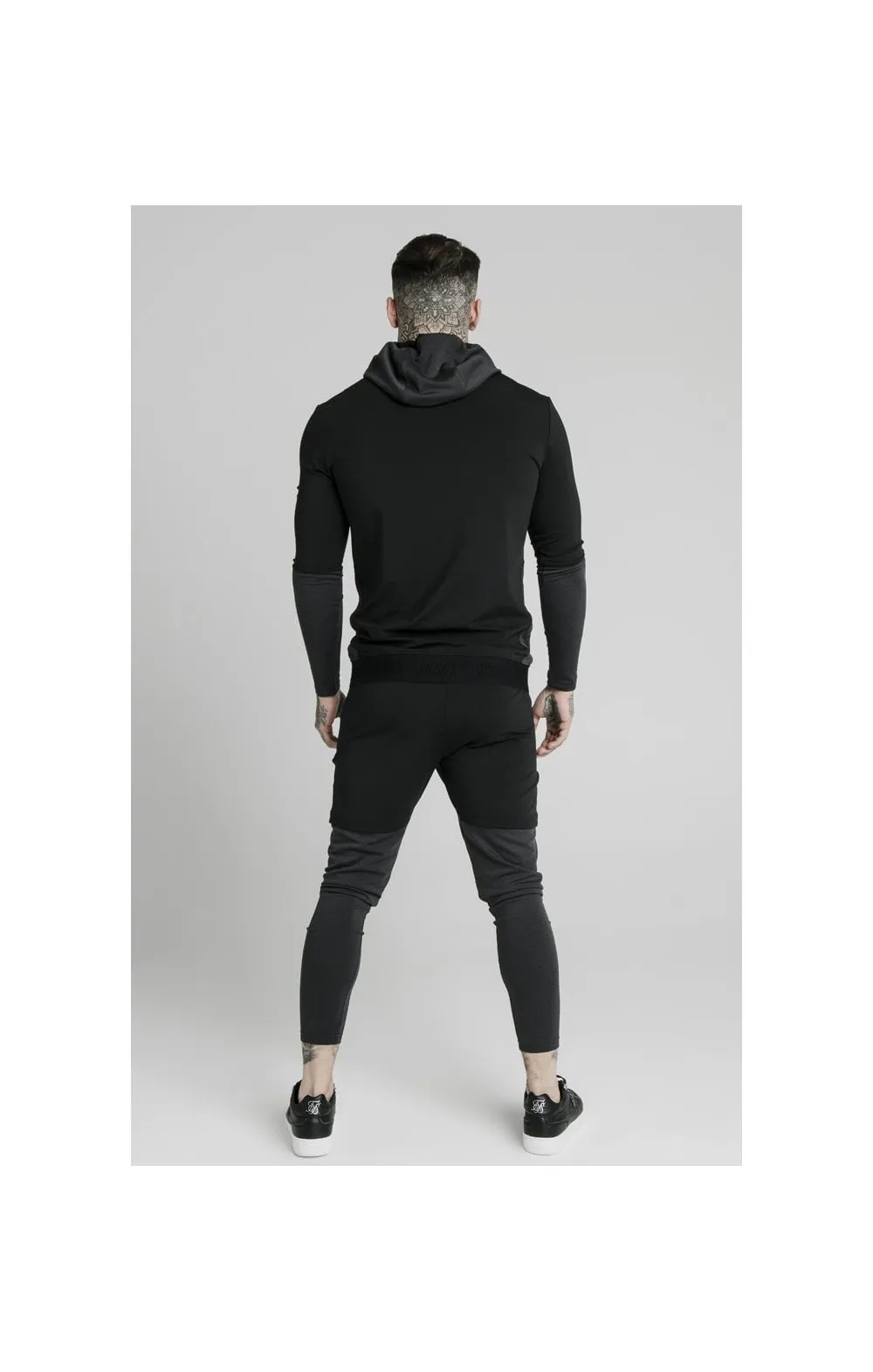 SikSilk Advanced Tech Overhead Hoodie - Black sold by Siksilk product image thumbnail 5