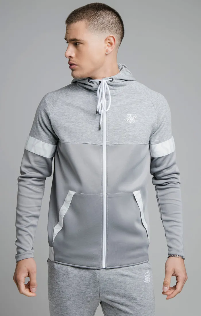 Green Dynamic Function Zip Through Hoodie sold by Siksilk