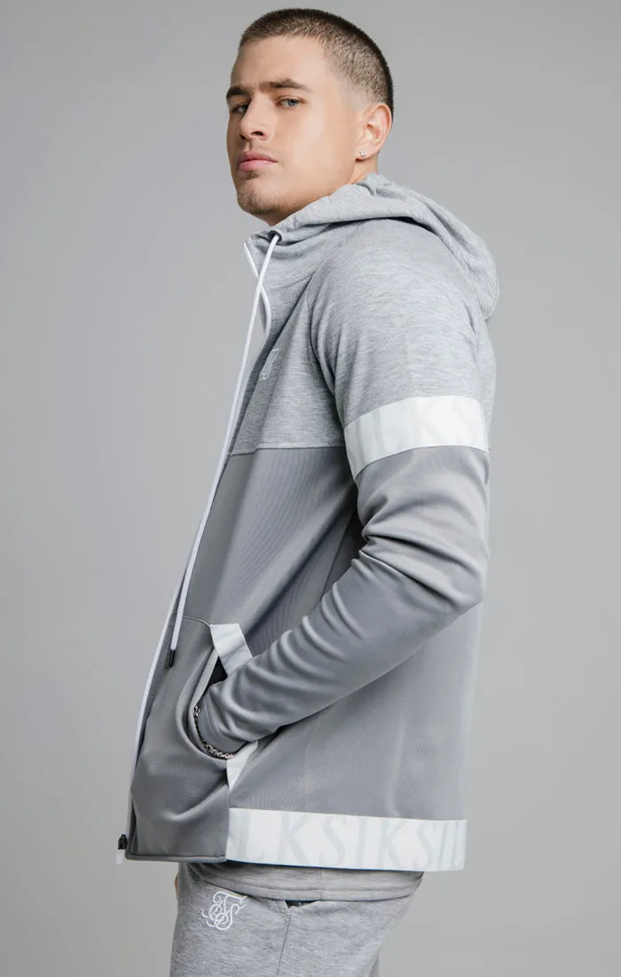 Green Dynamic Function Zip Through Hoodie sold by Siksilk product image thumbnail 3