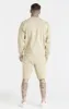 Beige Essential Crew Sweatshirt sold by Siksilk