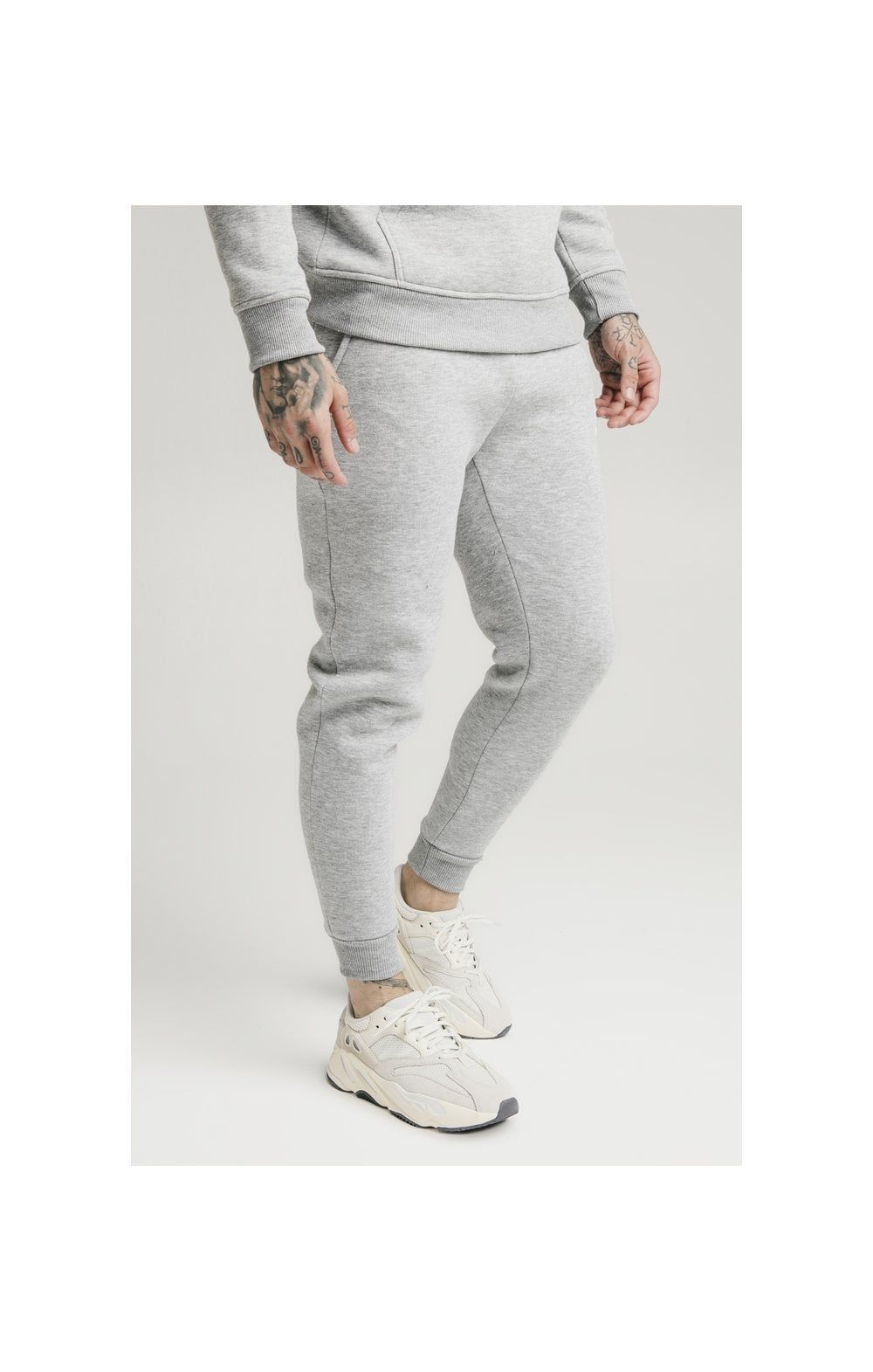 Grey Muscle Fit Jogger sold by Siksilk