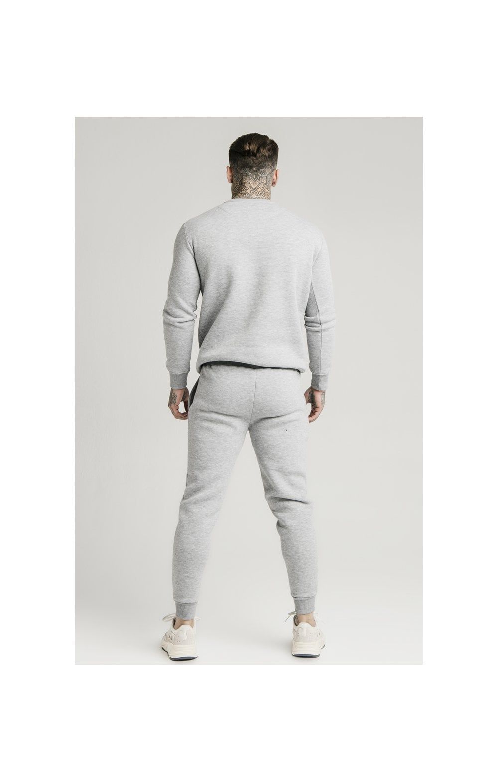 Grey Muscle Fit Jogger sold by Siksilk product image thumbnail 5
