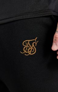 Black Dynamic Track Pant sold by Siksilk