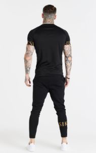 Black Dynamic Track Pant sold by Siksilk