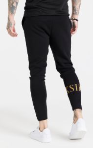 Black Dynamic Track Pant sold by Siksilk