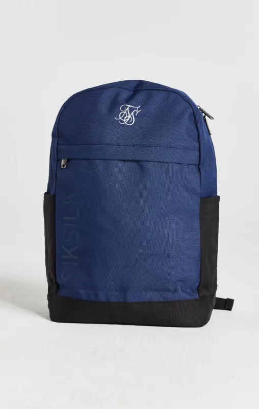 Navy Essential Backpack sold by Siksilk