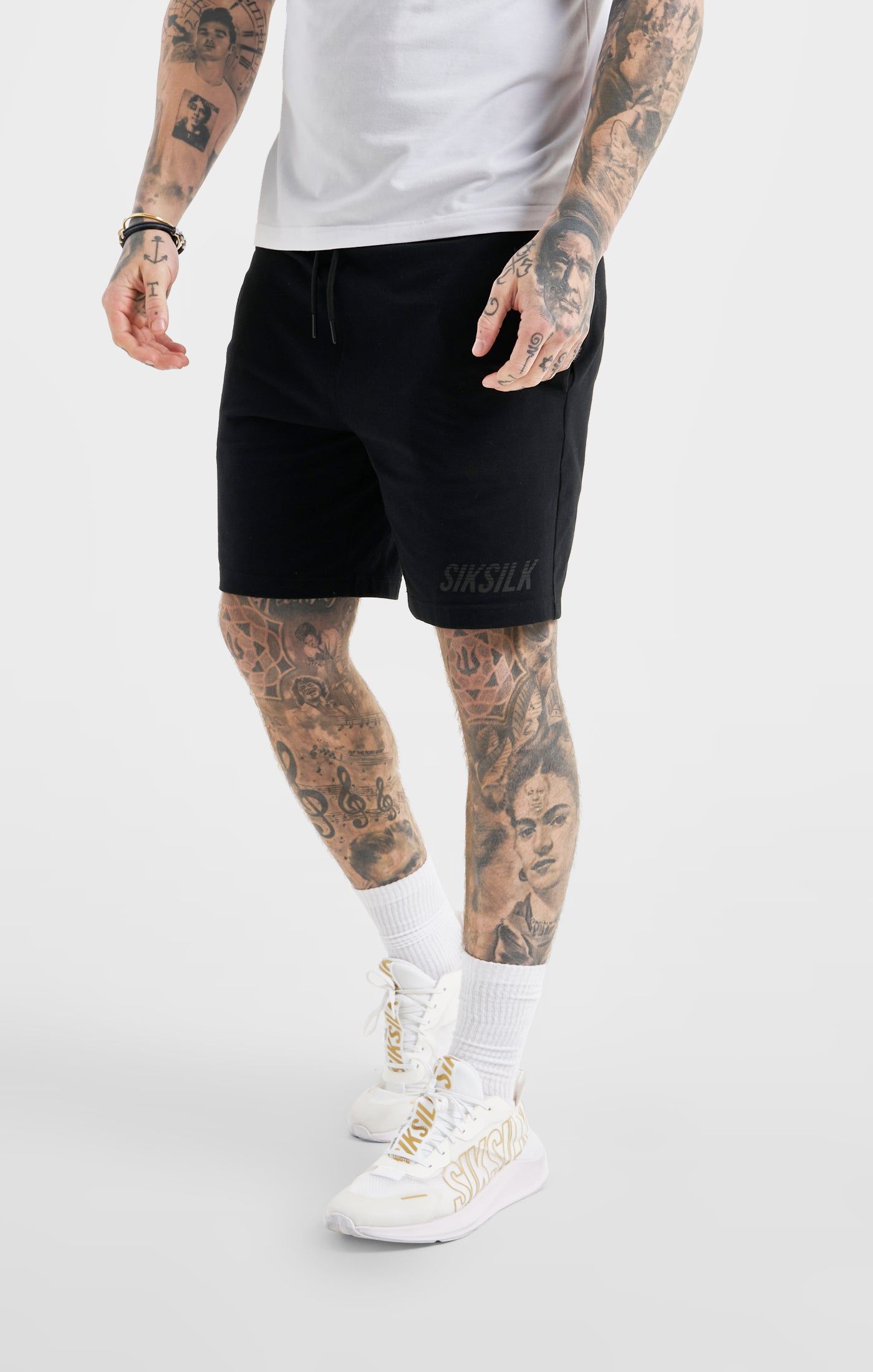 Black Sports Carrier Shorts sold by Siksilk