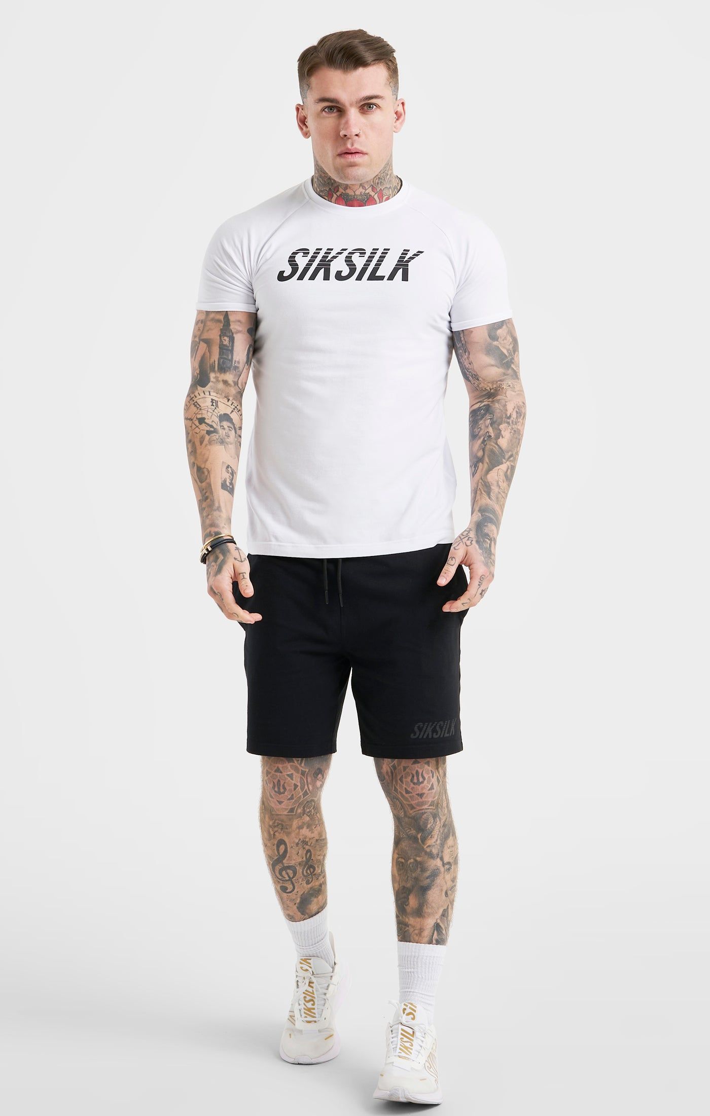 Black Sports Carrier Shorts sold by Siksilk product image thumbnail 3