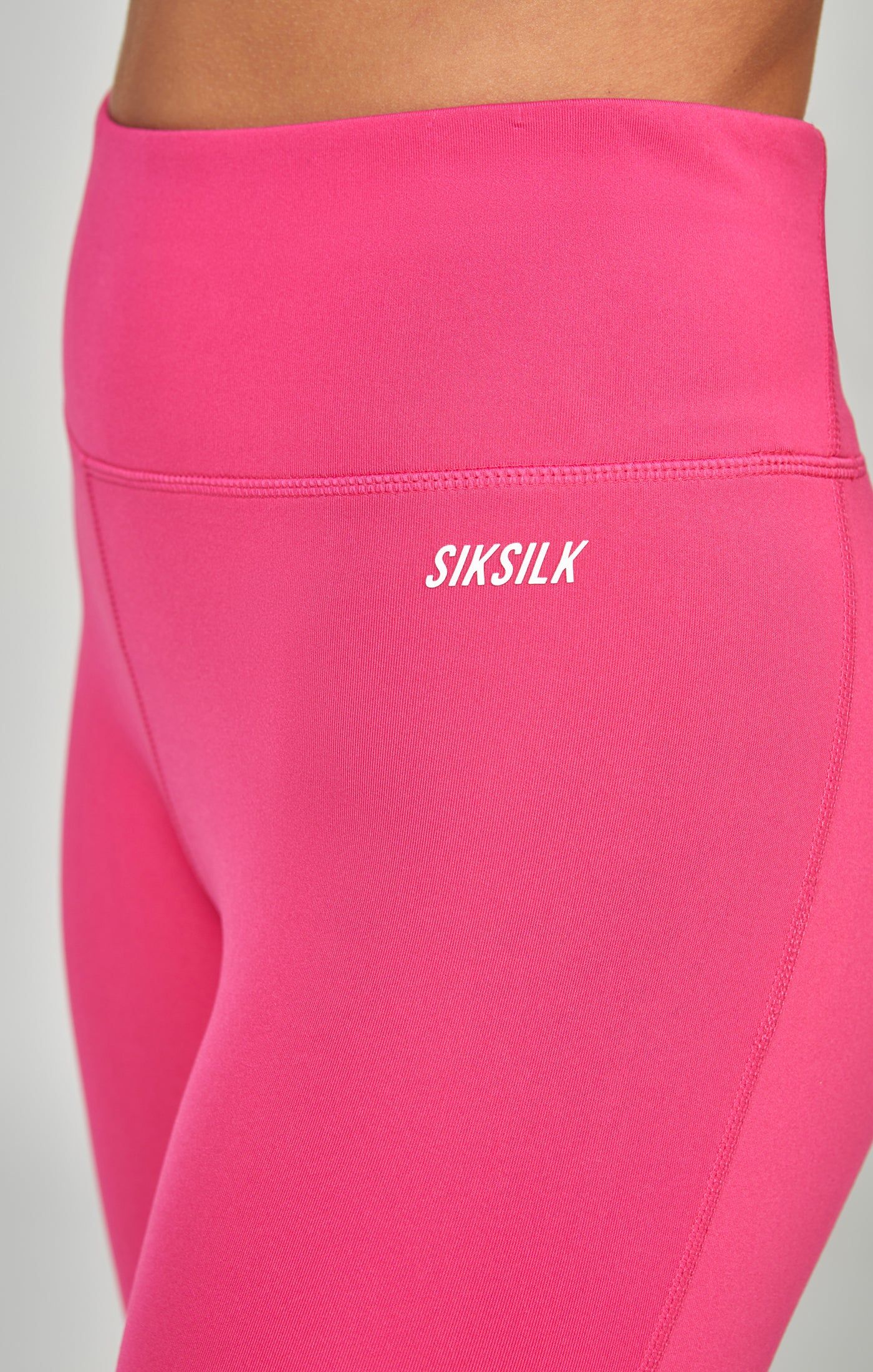 Pink Sports Essentials Capri sold by Siksilk product image thumbnail 6