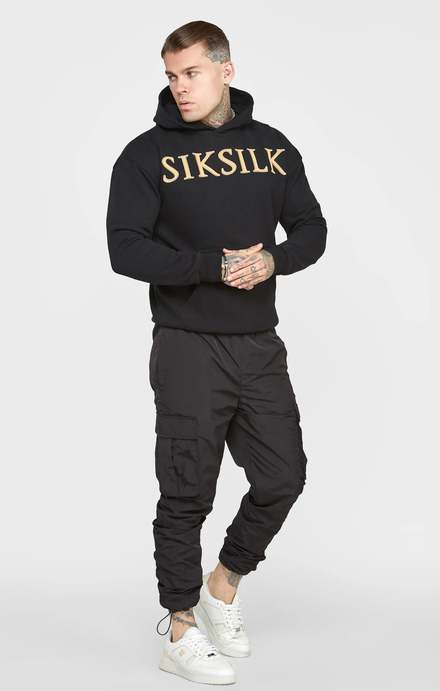 Gold Applique Hoodie sold by Siksilk product image thumbnail 4