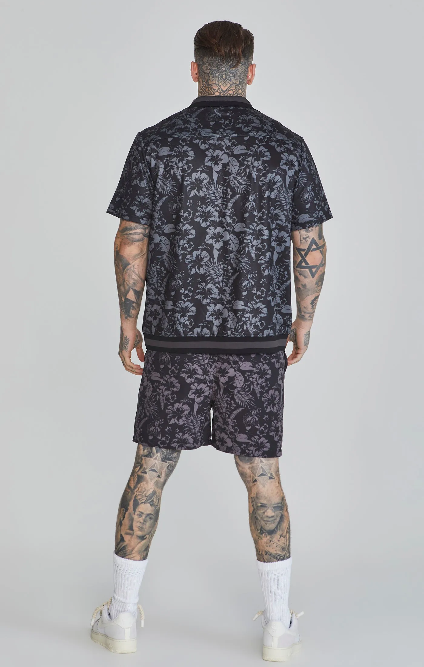 Black Bowling Shirt sold by Siksilk product image thumbnail 5